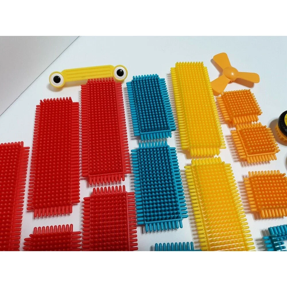 38 PC. Building Blocks Construction Interlocking Gripper STEM STEAM toys for kid